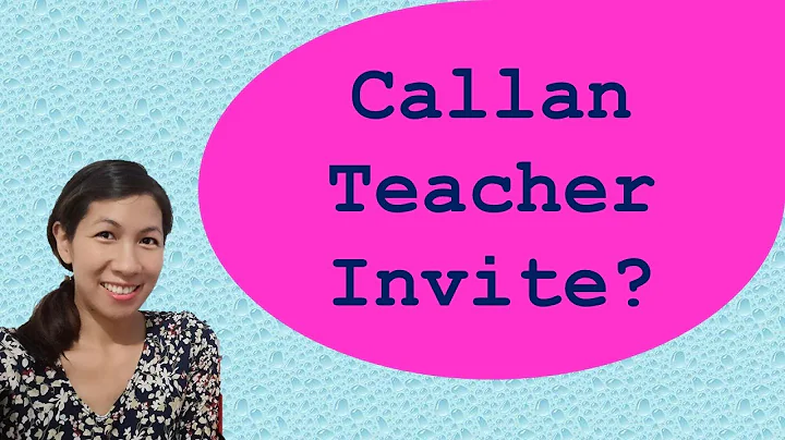 CALLAN TEACHER INVITE