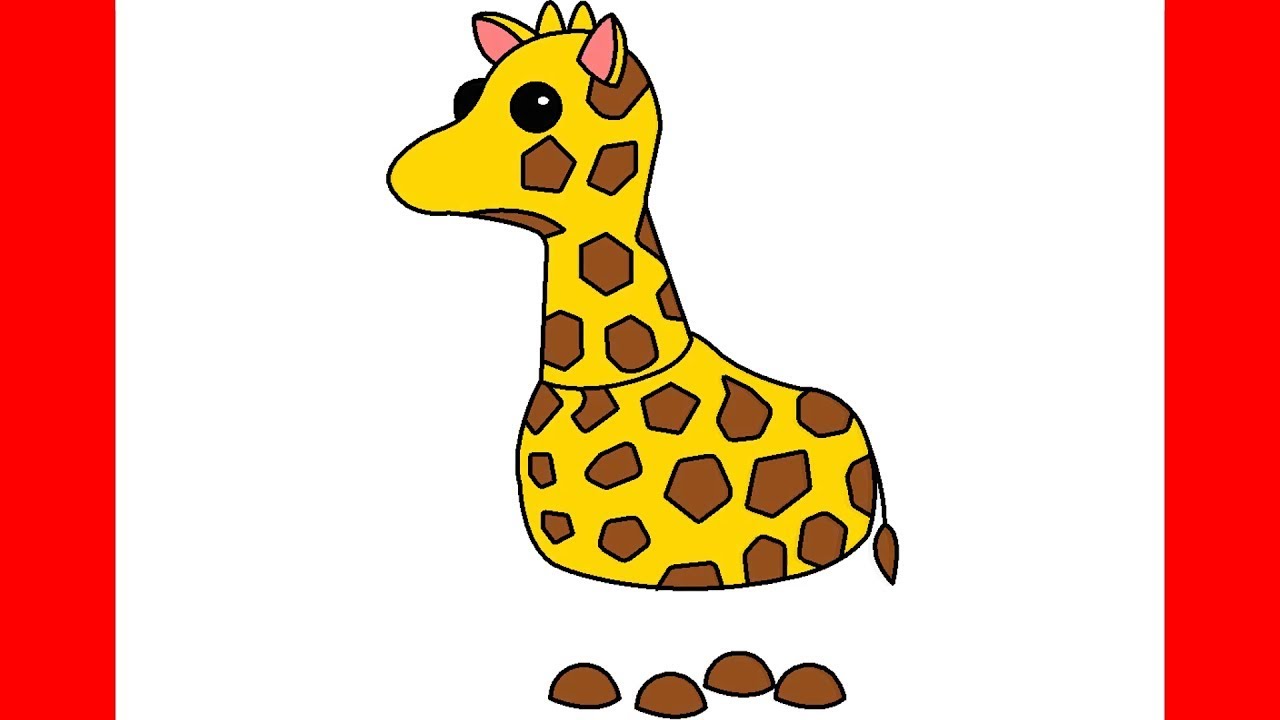 Adopt Me: Giraffe Pet - Adopt Me V2