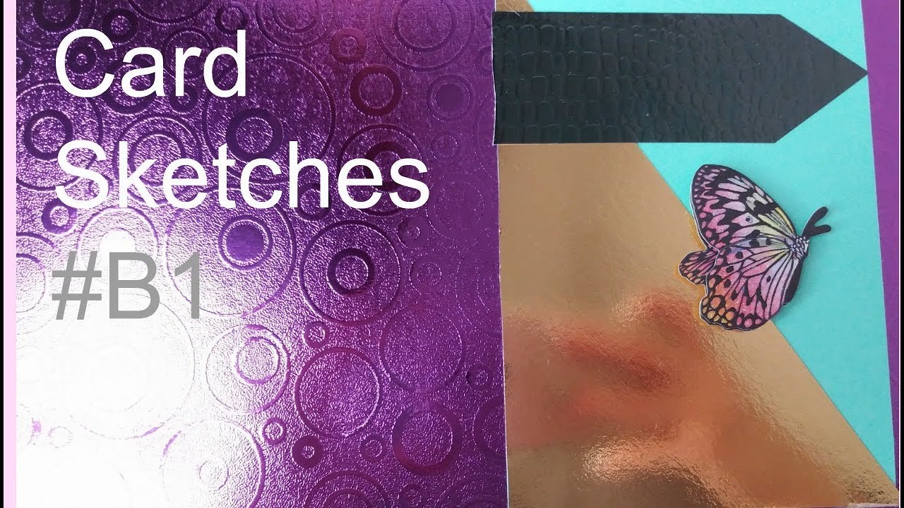Card Sketsched gestalten #B1// bunteWelt kochenia