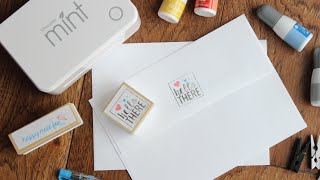 Silhouette Mint Stamp Maker Video Tutorial for Beginners - Persia Lou
