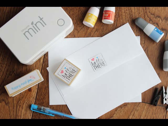 Can You Use Silhouette Mint Stamps with a Stamp Platform / Press? (Video)