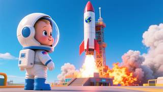Baby Astronaut Flies Up 🚀👶 | Fun Baby Song | Nursery Rhymes for Kids