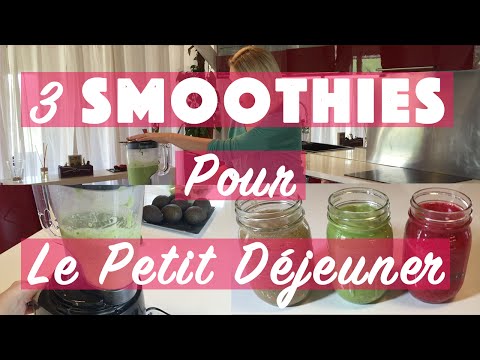 Vidéo: Smoothie Petit-déjeuner