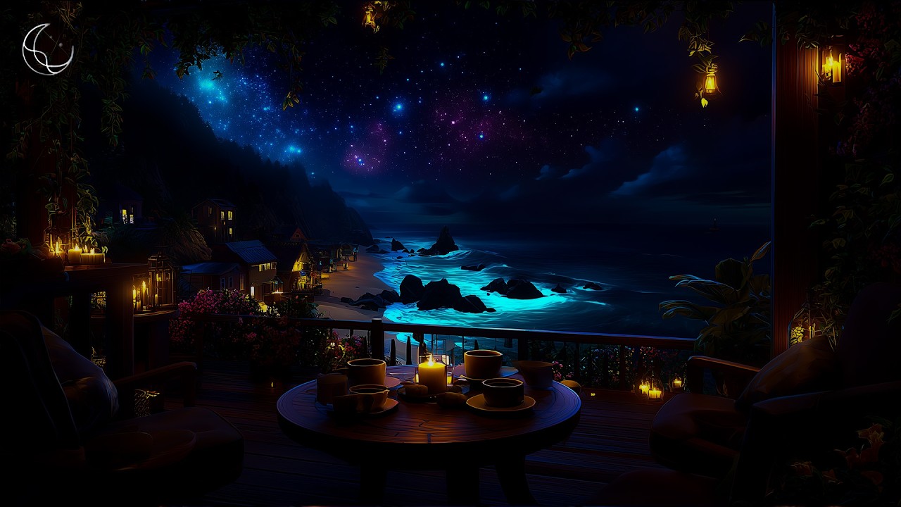 Calming Piano Sounds with Ocean Waves to Reduce Stress, Depression and Overthinking