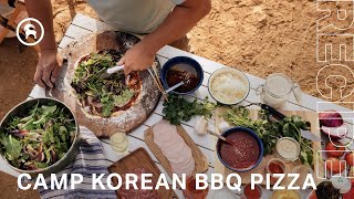 Korean BBQ Pizza Recipe At Camp