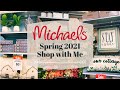 MICHAELS SPRING 2021 SHOP WITH ME