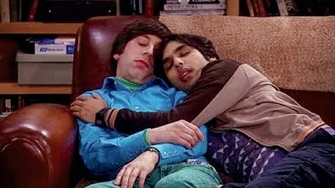 Howard and Raj as an Old Married couple 😂 #tbbt #thebigbangtheory