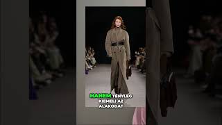 2025 Divat: Az Öves Kabát visszatér a Nőies Formákhoz! #shorts