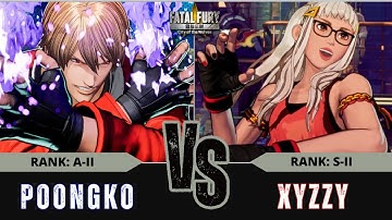 FF:CotW 🐺 POONGKO (Rock Howard) vs XYZZY (Preecha)⭐Replay Match - [FATAL FURY: CotW]