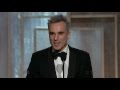 Daniel Day Lewis wins Best Actor - Golden Globes 2013