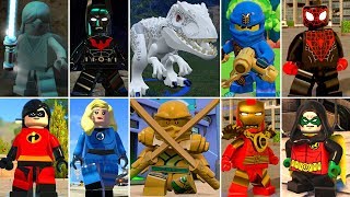 All Invisible Characters in LEGO Videogames