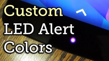 Customize the Color of the LED Notifier for Specific Alerts on the Nexus 5 [How-To]