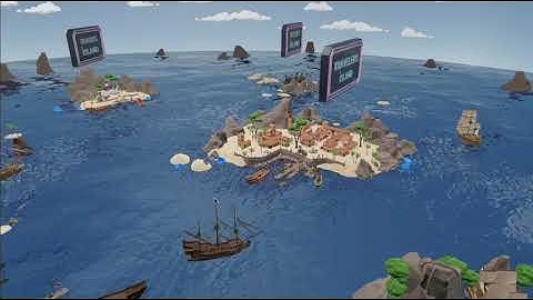 An Immersive Island Exploration Experience Using Threejs