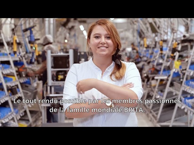 BRITA VIVREAU Fontaine à eau made in Europe - YouTube