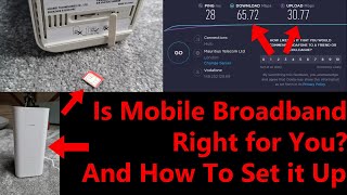 Faster Broadband with a Huawei B818 4G LTE Modem Router
