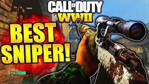 COD WWII:BEST SNIPER CLASS SETUP!!!!