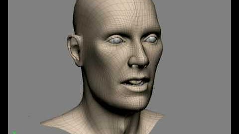 Realistic facial animation tests on Withnail & I clip