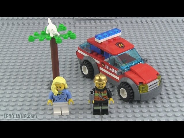 LEGO Fire Chief Car 60001 review! YouTube
