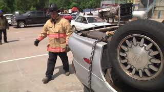 Rollover Extrication with Extremity Pin