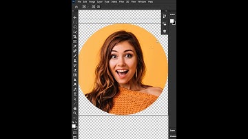 Crop Photo In a Circle In Photoshop | #shorts #photoshop #edit