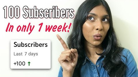 How to Get Your First 100 Subscribers on YouTube in a Week (2020) | Tips from a Small Youtuber!