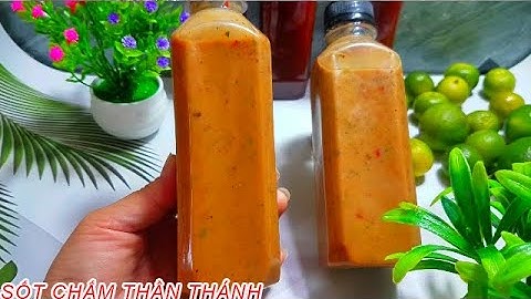 Công Thức  Làm  Nước  Sốt Chấm Thần Thánh Kinh Doanh Nhà Hàng Siêu  Ngon