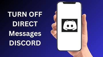 How To Turn OFF Direct Messages On Discord