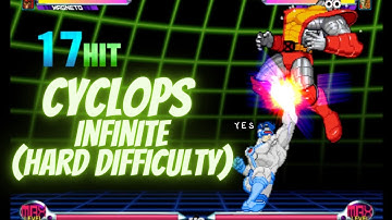 MvC2 - Cyclops Infinite (Hard Mode)