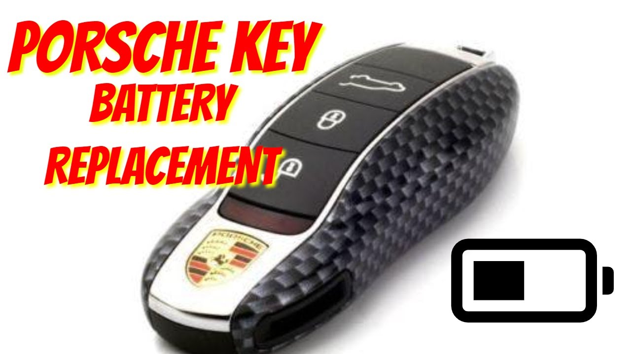 Smart Key Fob Battery Replacement | Porsche Panamera Cayenne Macan