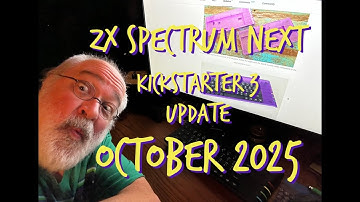 Sinclair ZX Spectrum Next Kickstarter #3 Update - October 2025 - Pico-8 - 8bit Modern Retro Computer