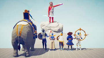 ZEUS vs EVERY FACTION - Totally Accurate Battle Simulator TABS