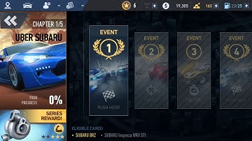 Need for Speed no limits beating challenge one Uber Subaru
