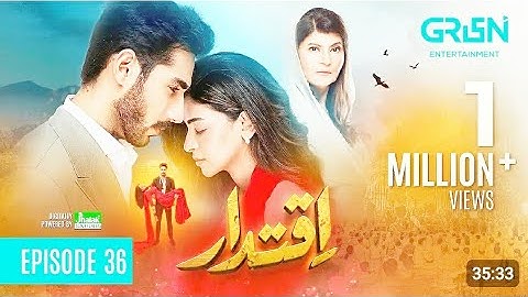 Iqtidar Episode 36 (Subtitles) 17th January 2025 | Anmol Baloch - Ali Raza | Green TV Entertainment