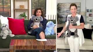 Hugimals Calming 20" Weighted Plush Animal on QVC