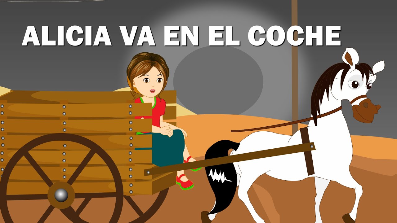 Alicia va en el coche | ANIMACION | Canciones infantiles en español