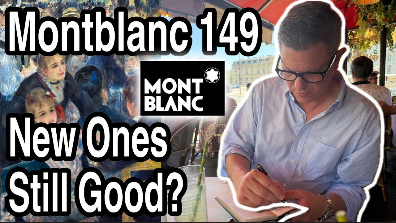 The Montblanc 149 Fountain Pen CRAZY SALE, Review, & Comparison w/ An Older One!