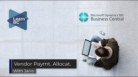 Posting application of Vendors from Vendor ledger Entries