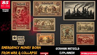 When Germany Printed Money to Survive | Notgeld Explained