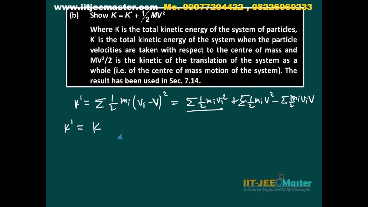 Rotational motion | class 11th | Physics NCERT Video solution | Exercise 7.33 11th hour