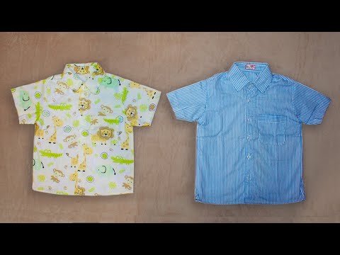 Vídeo: Como Costurar Uma Camisa Para Uma Criança