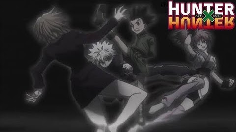 GON AND KILLUA TRYING TO ESCAPE FROM PHANTOM TROUPE 🕷️| HUNTER X HUNTER