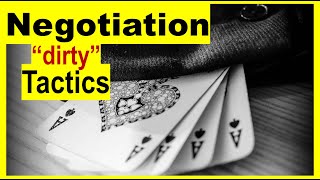 NEGOTIATION “dirty” TACTICS (with Countermeasures)