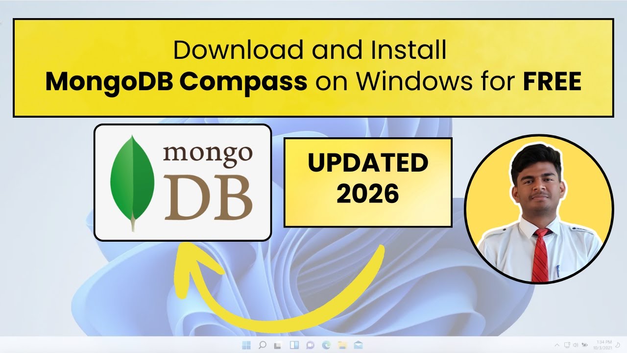 Как скачать и установить MongoDB Compass на Windows 10/11 (2025) | Настройка графического инструм...