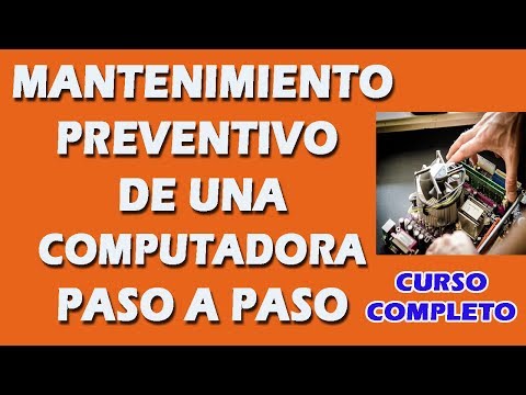 Mantenimiento de Computadoras PC paso a paso Curso Completo Limpieza CPU Los diferentes tipos de mantenimiento de software: una guía completa