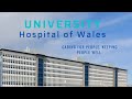 University hospital of wales heath hospital  cardiff wales uk