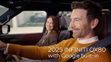 2025 INFINITI QX80 with Google built-in | InTouch® Services