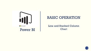 13. Power BI | Data import | Line and Stacked Column chart | Legend | #powerbi #dataanalysis