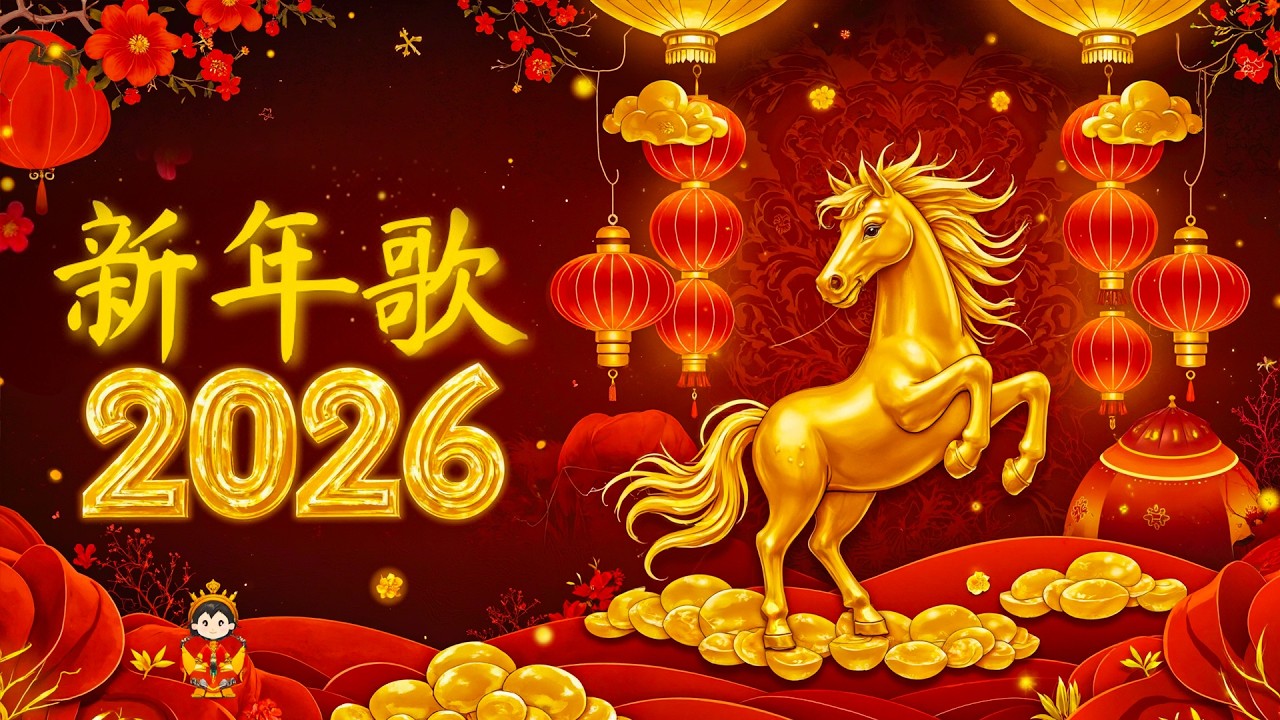 Chinese New Year Songs 2026 - 新年經典賀歲歌曲合集 財神到 發財歌 | CNY Music 2026