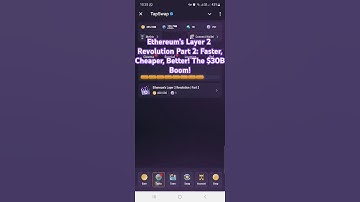 Ethereum’s Layer 2 Revolution Part 2: Faster, Cheaper, Better! The $30B Boom! | Code Tapswap #shorts