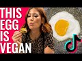 I Made Popular TikTok Recipes VEGAN (This vegan egg recipe is the future!)